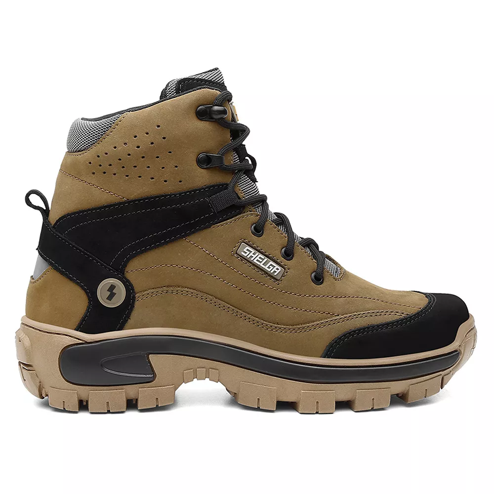 Bota Patagônia Cano Médio Biqueira PVC | Creme - C... - Shelga Boots