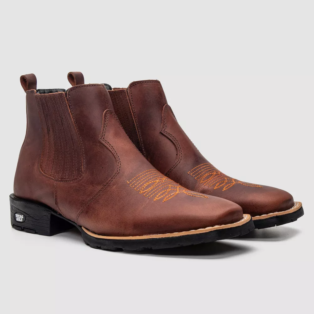 Bota Texana Brooks Cano Curto