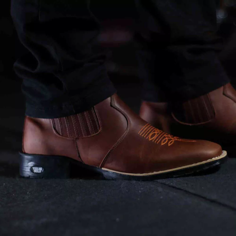 Bota Texana Brooks Cano Curto