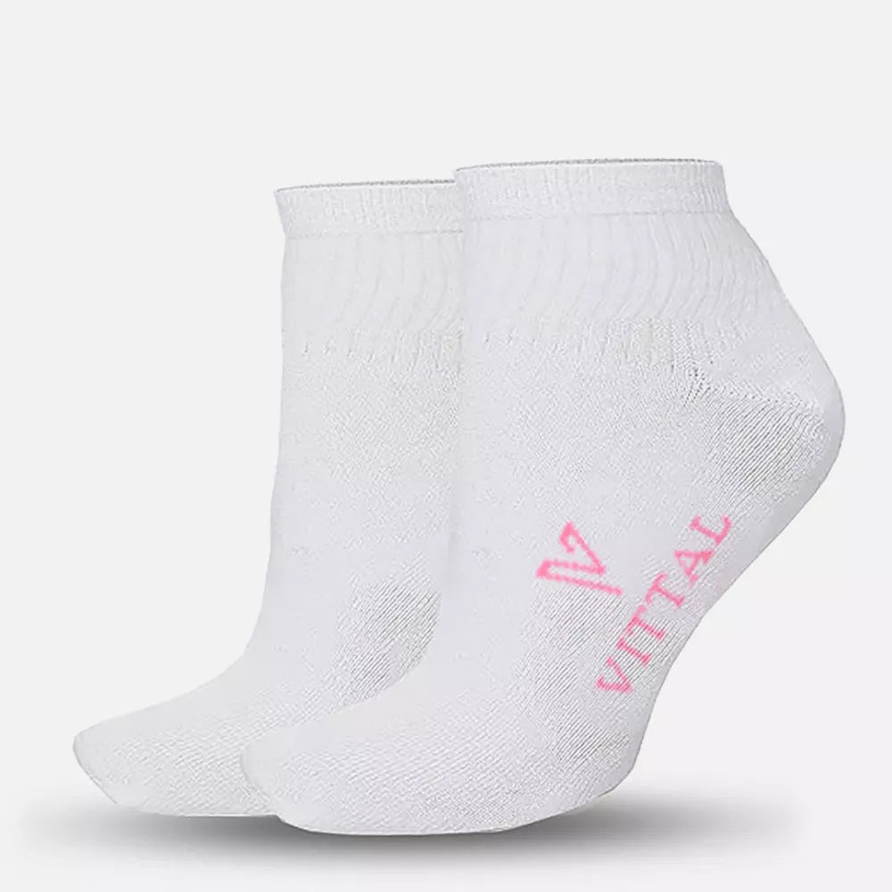 Meia Sapatilha Feminina Branca Vit... - USE VITTAL