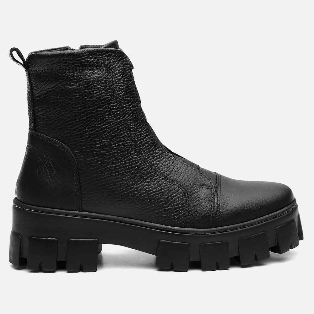 Bota Coturno Only Vittal em Couro ... - USE VITTAL