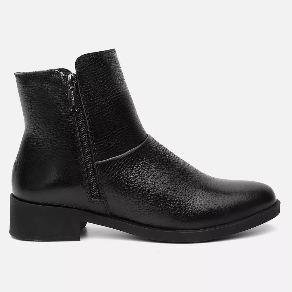 Bota Feminina Preta Thayla Vittal ... - USE VITTAL