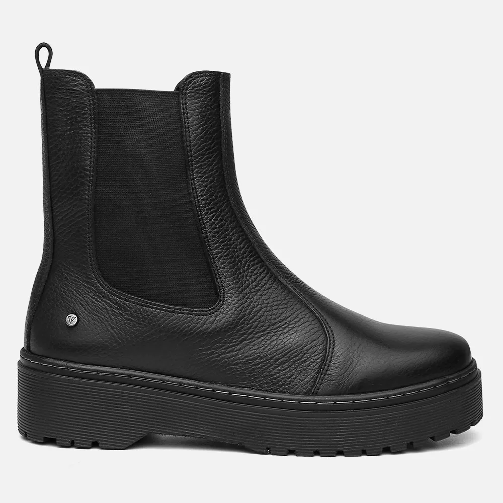 Bota Chelsea Feminina Preta Vittal... - USE VITTAL
