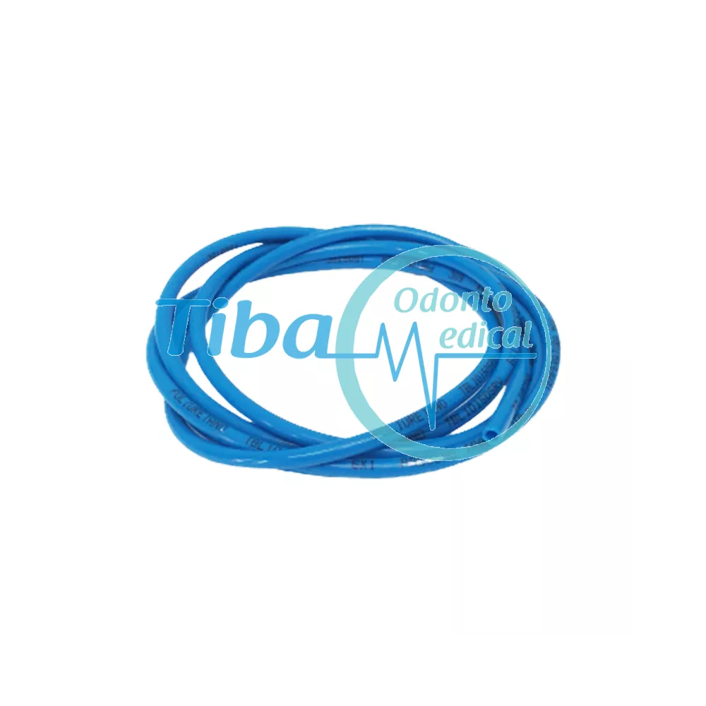 DT-004 - Mangueira Ligação Pu Azul Claro 6,0 X 4,0... - DENTAL TIBA
