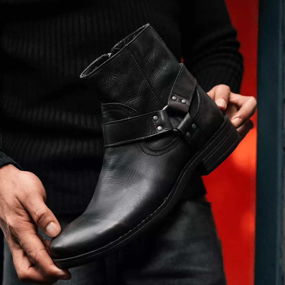 blackboots　CxTxM　バングル Bota Masculina BEN-HUR Texas Preto | FCT COMÉRCIO DE CALÇADOS LTDA