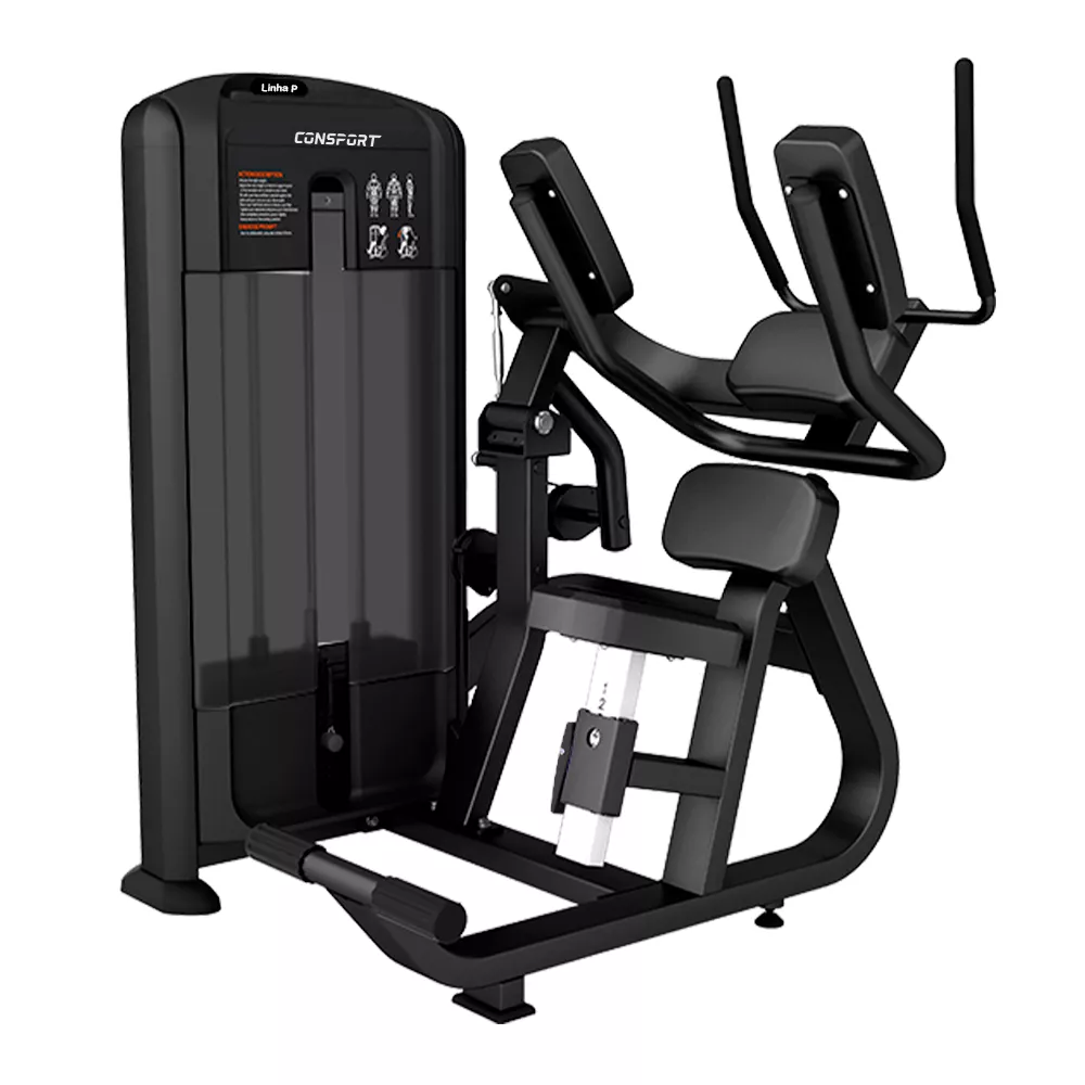 Equipamento de Musculação de Treino Abdominal Profissional para Academia - Consport - Linha CS-P