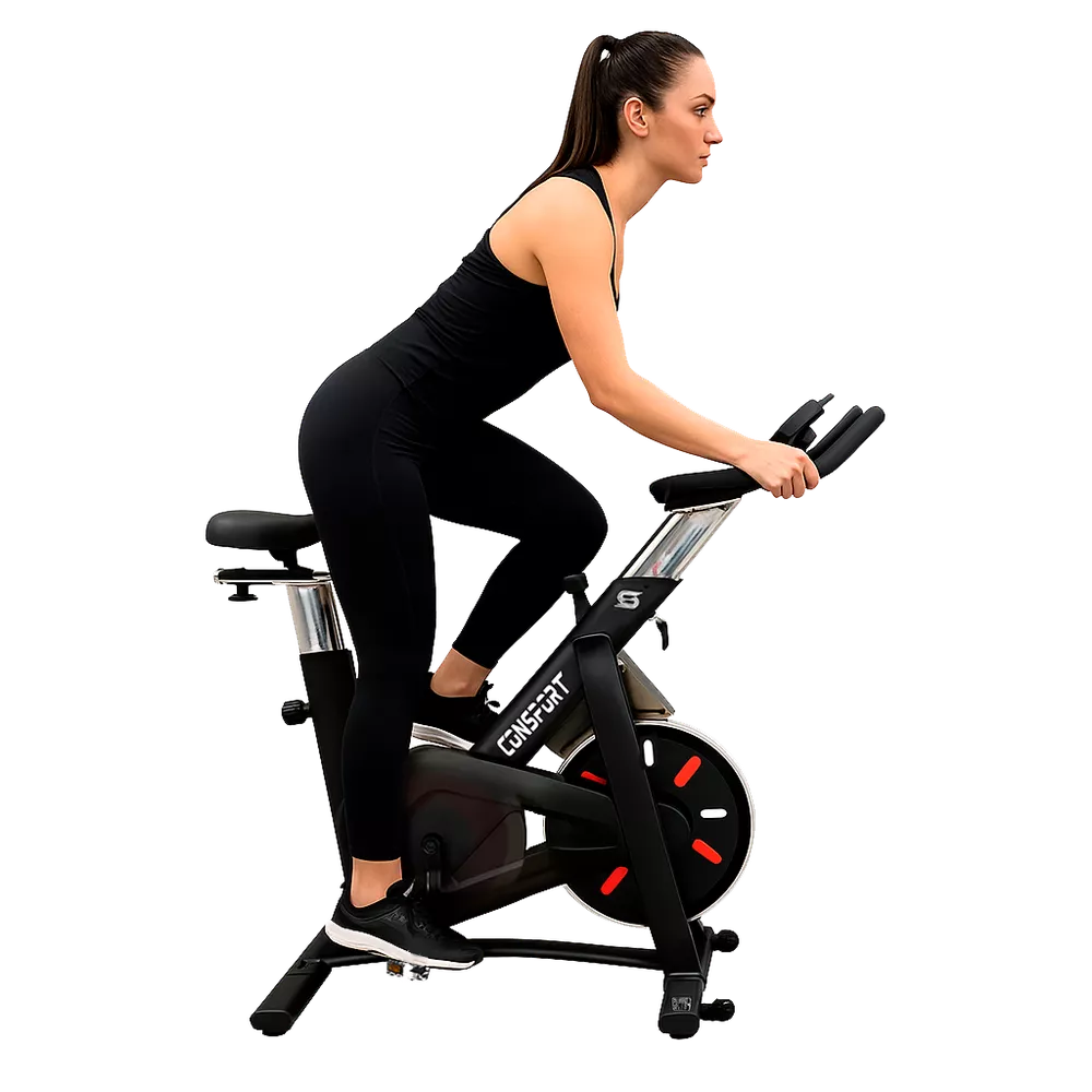 Bicicleta Spinning S-350 Smart – Consport | Treino Personalizado, Queima de Calorias e Fitness