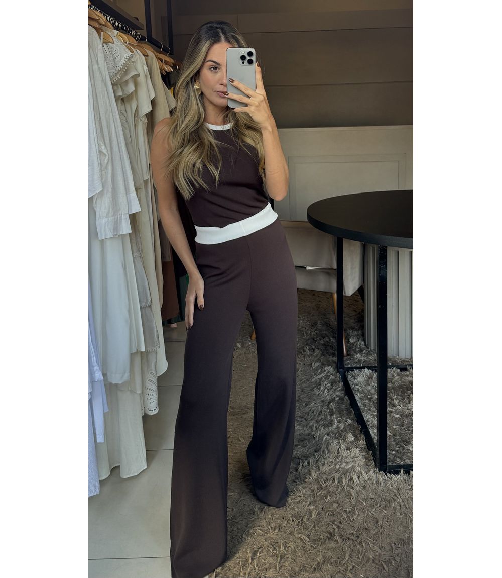 Conjunto Gabi Marrom - 0002400010 - Jessica Lino Store