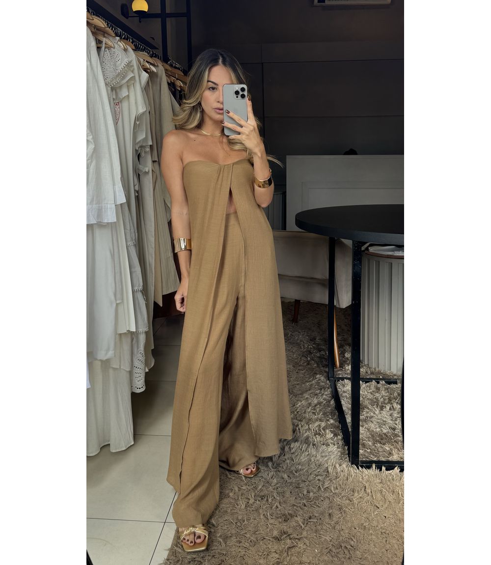 Conjunto Paloma Camel - 0002520032 - Jessica Lino Store