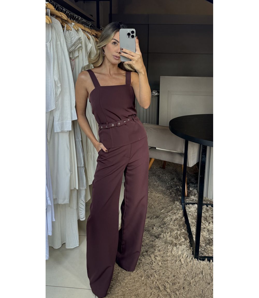 Conjunto Fernanda Vinho - 0002530047 - Jessica Lino Store