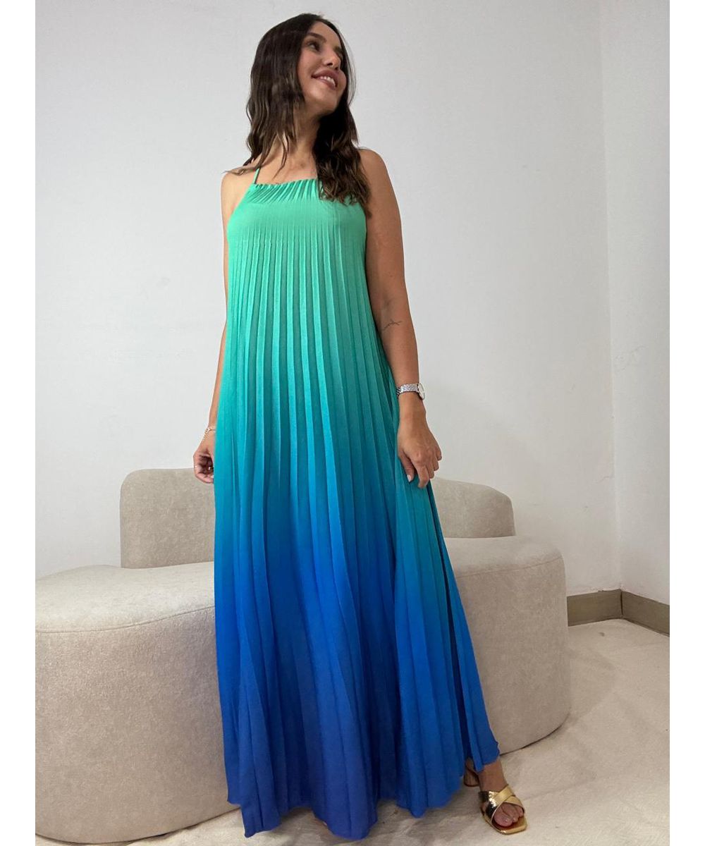 Vestido Laine azul - Lilita Concept