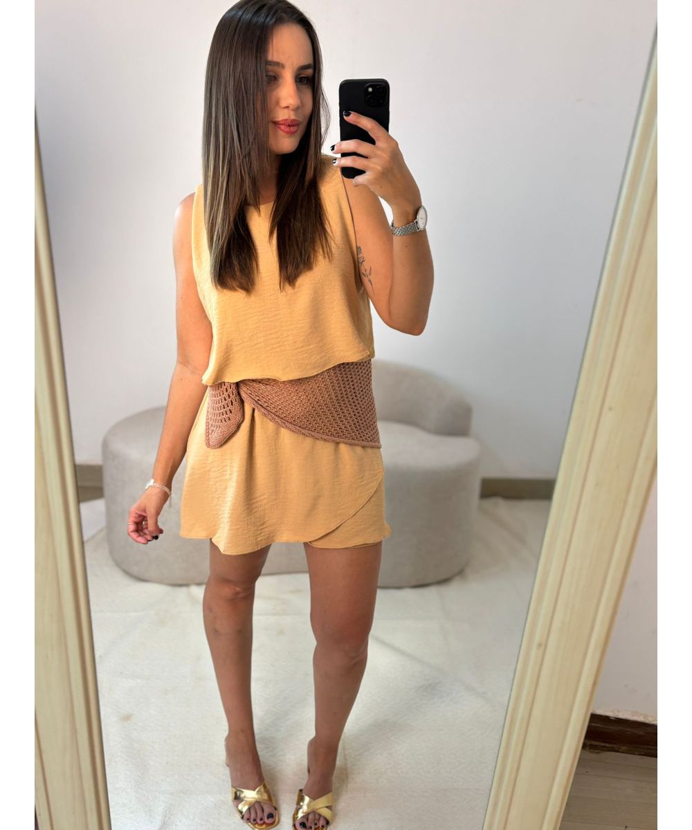 Macaquinho Sara Nude - Lilita Concept