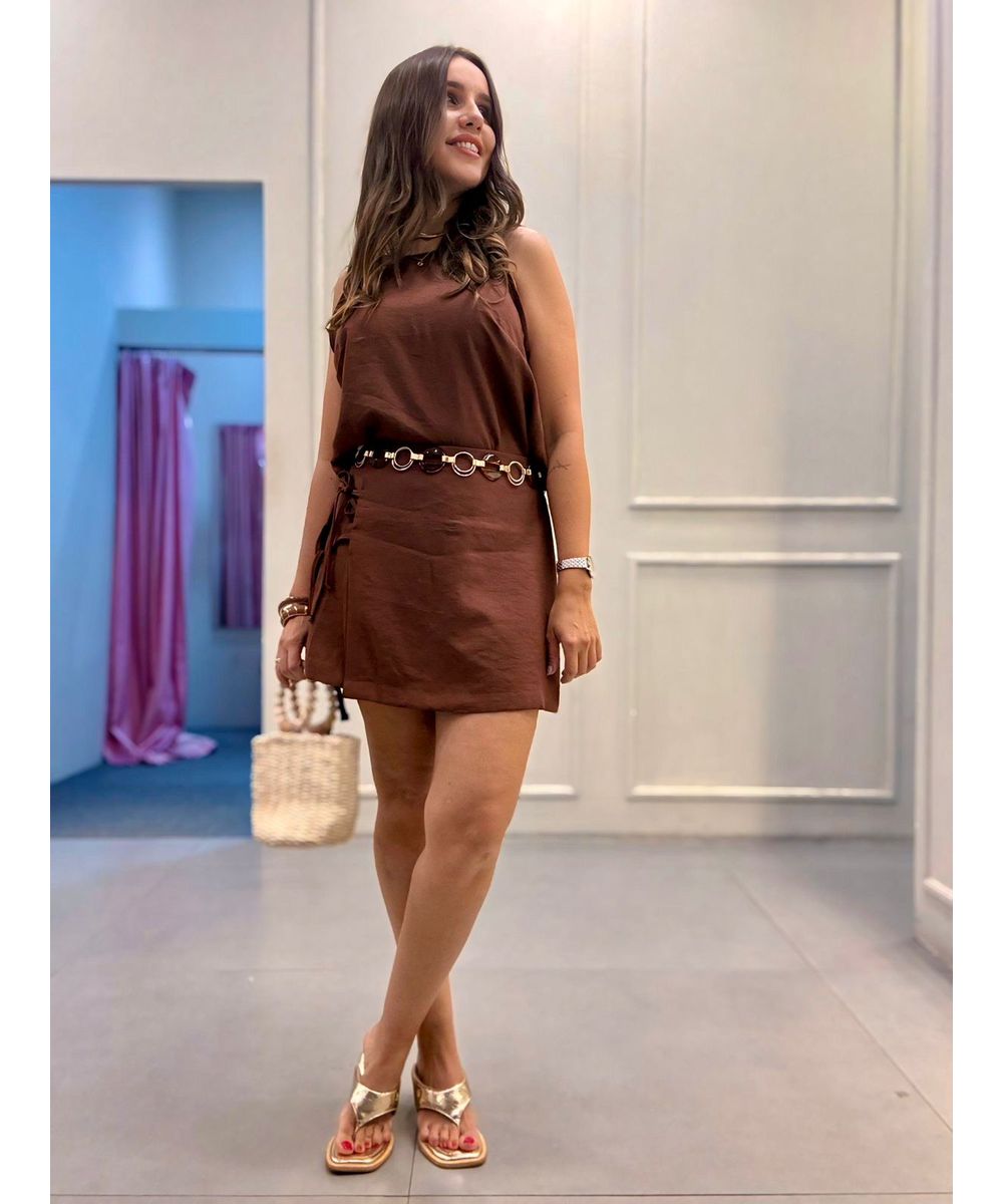 Conjunto Vivi Marrom - Lilita Concept