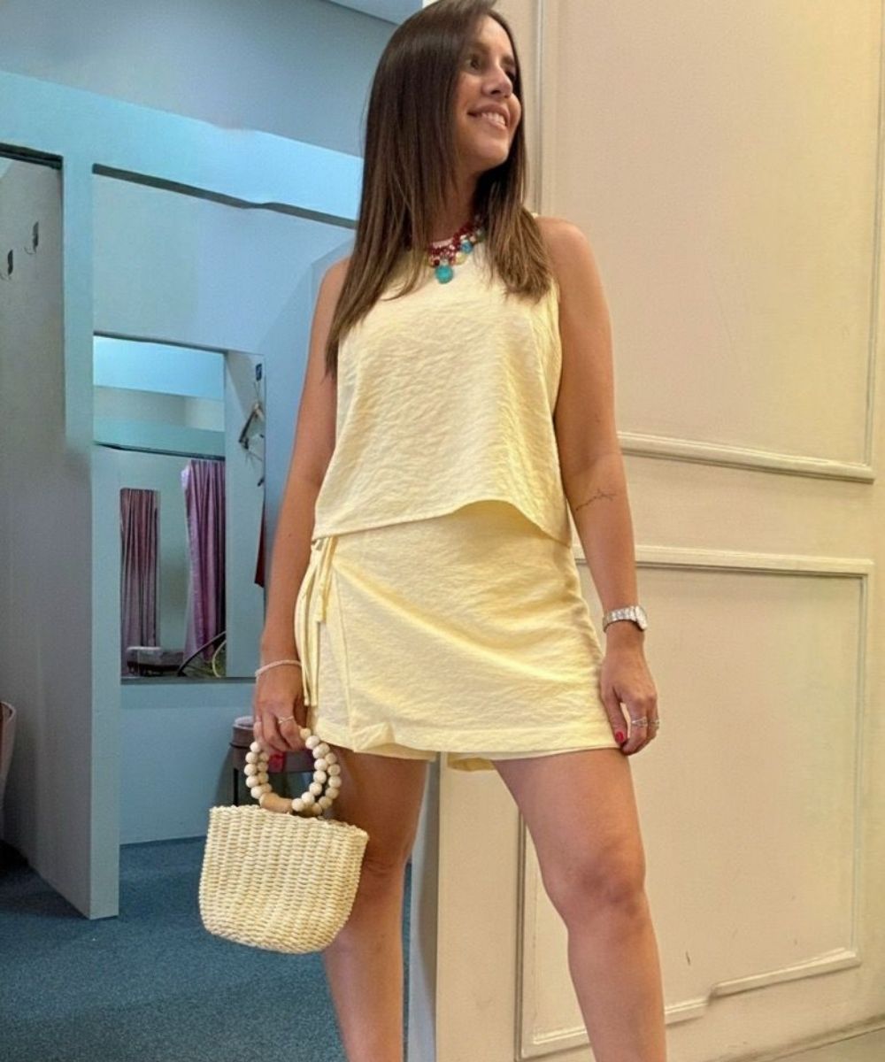 Conjunto Vivi Amarelo - Lilita Concept