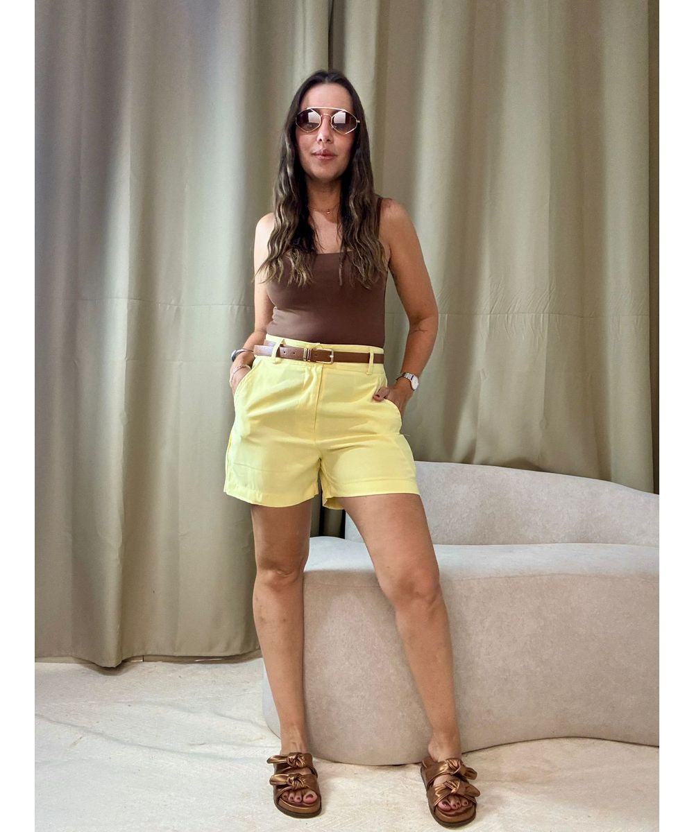 Short Maya Amarelo - Lilita Concept