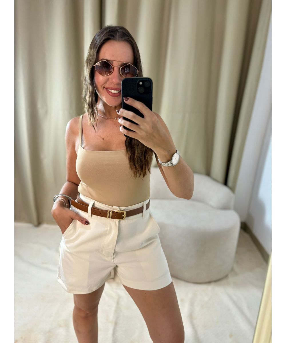 Body Poliamida Areia - Lilita Concept