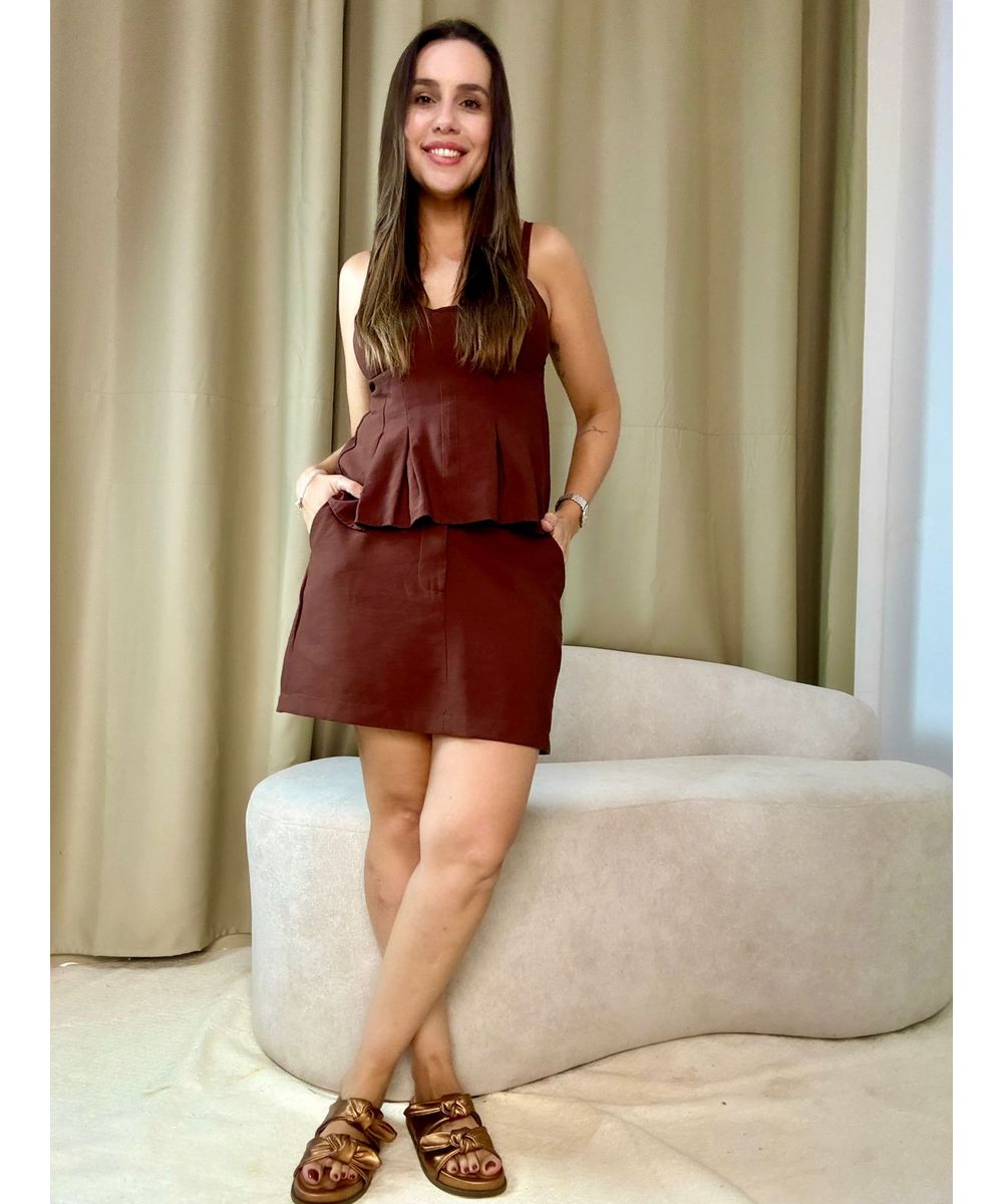 Conjunto Yasmin Marrom - Lilita Concept