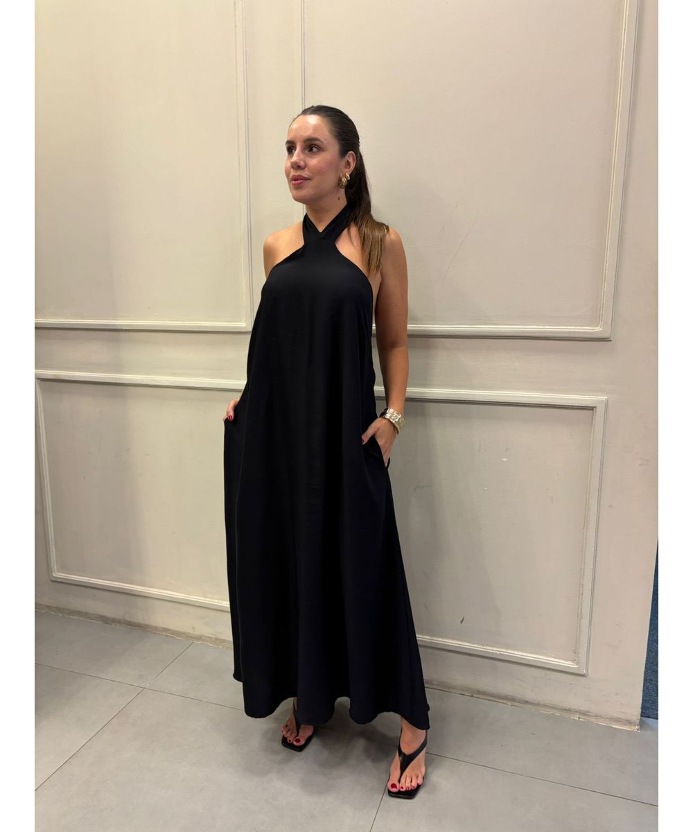 Vestido Marcela Preto - Lilita Concept