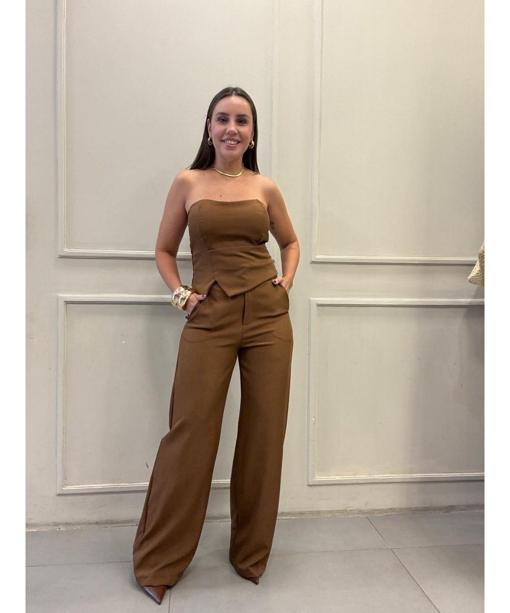 Conjunto Barbara Marrom - Lilita Concept