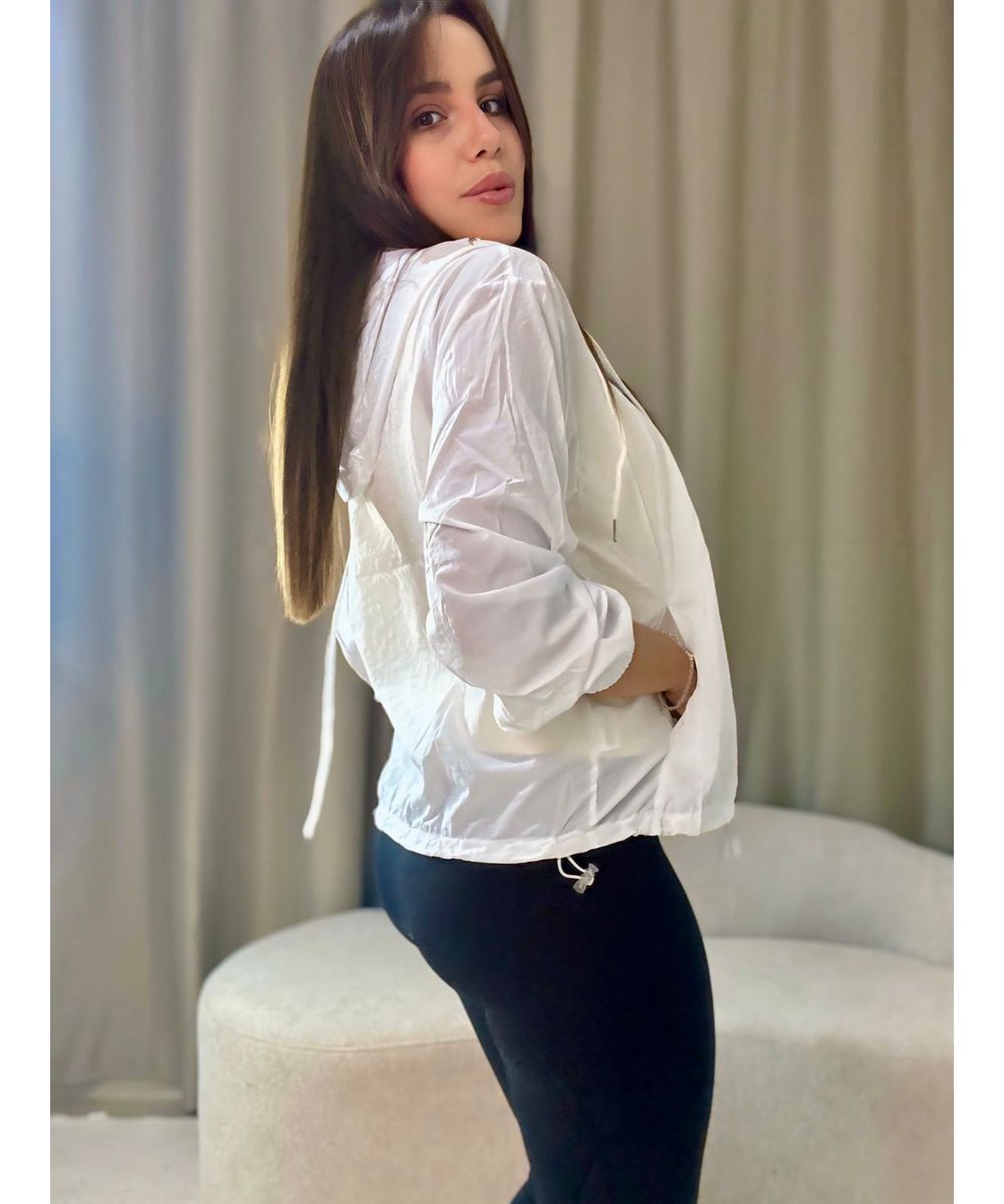 Corta Vento Branco - Lilita Concept