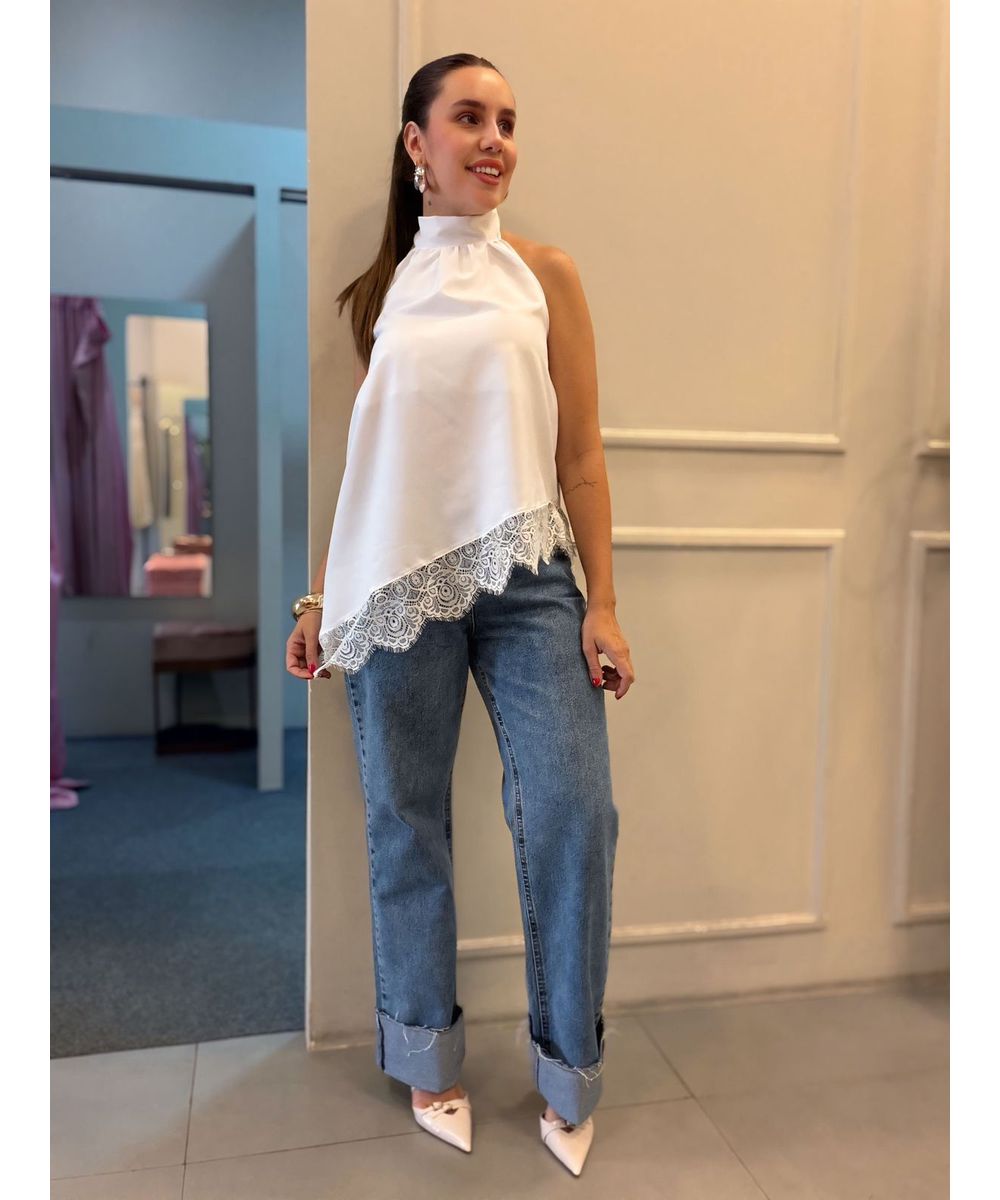 Blusa Renda Off - Lilita Concept