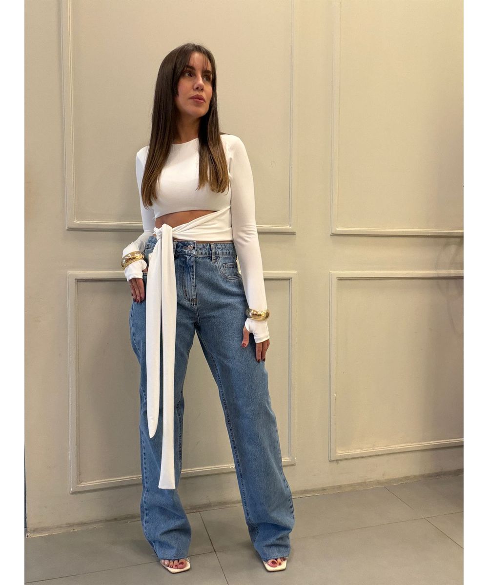 Cropped Manga Longa Raia Off - Lilita Concept