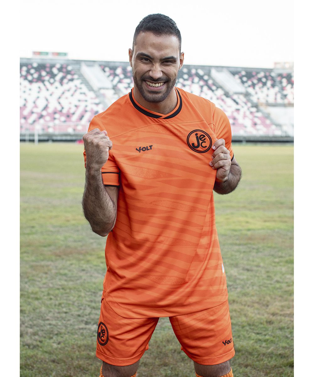 Camisa Goleiro 3 JEC 2024 Laranja Masculina - JEC Store