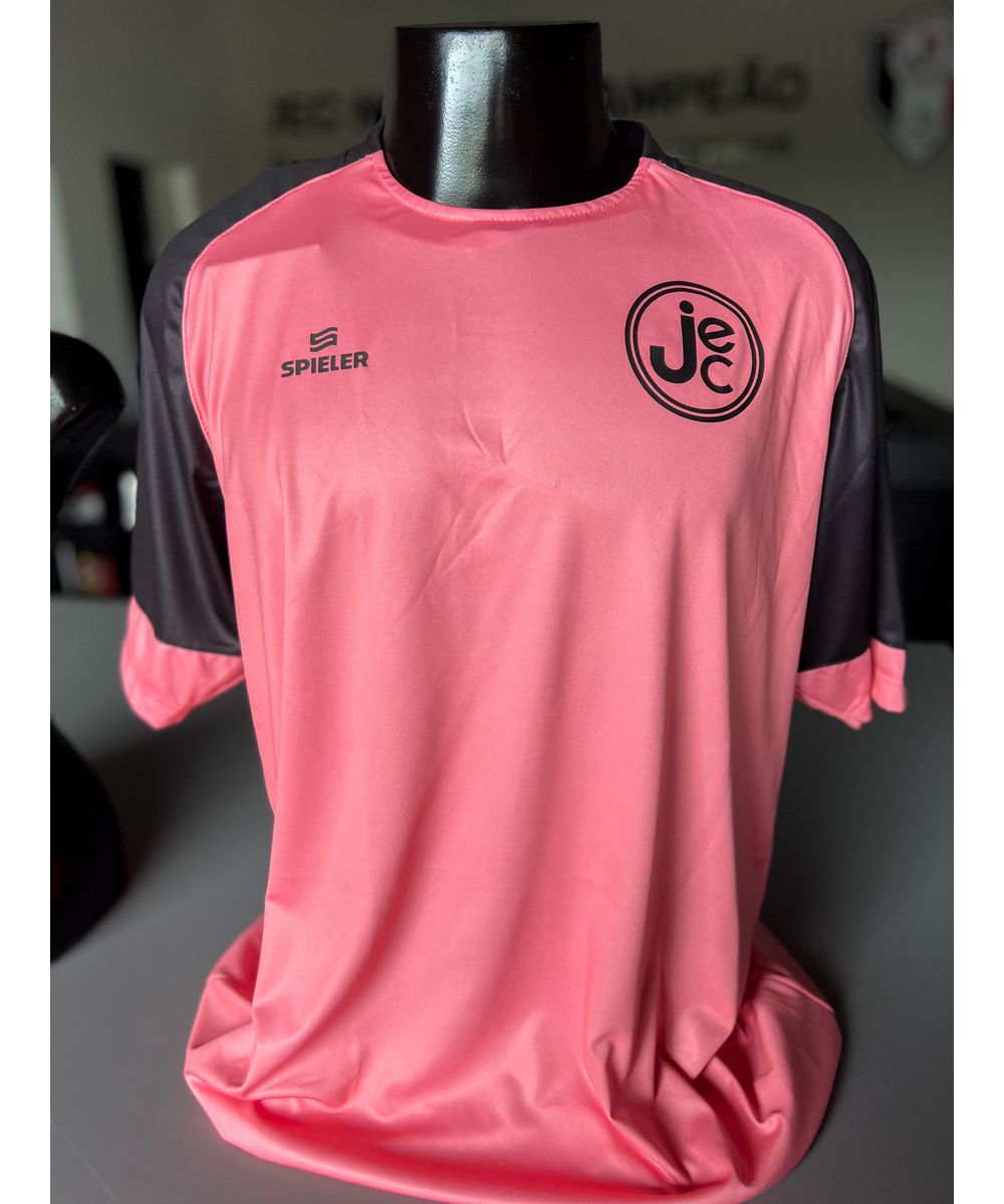 Camisa Masculina Treino 2024 JEC Rosa Spieler - JEC store