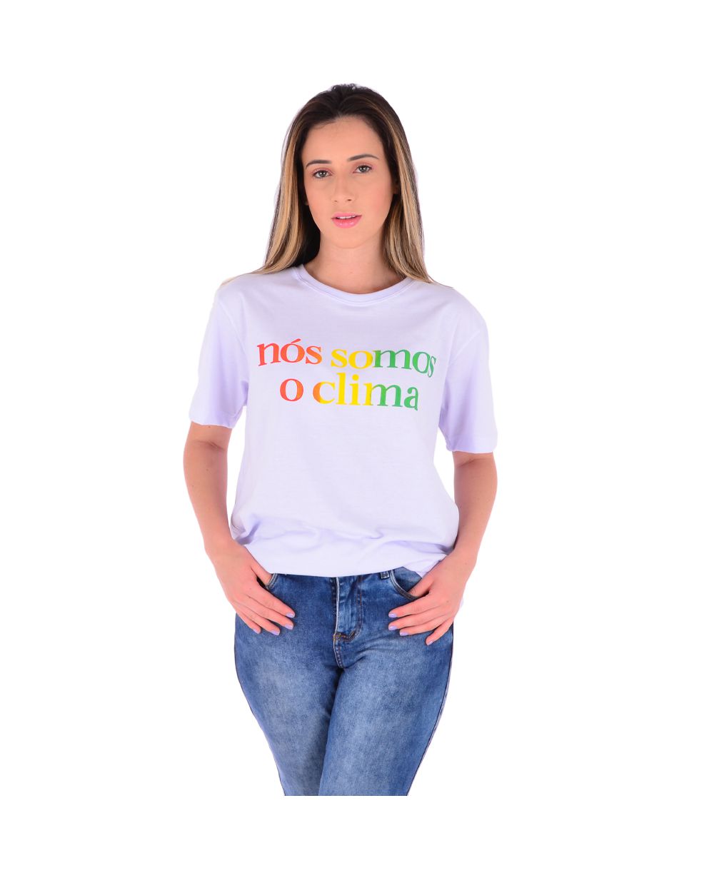 CAMISETA VEGALLI NÓS SOMOS O CLIMA - Vegalli