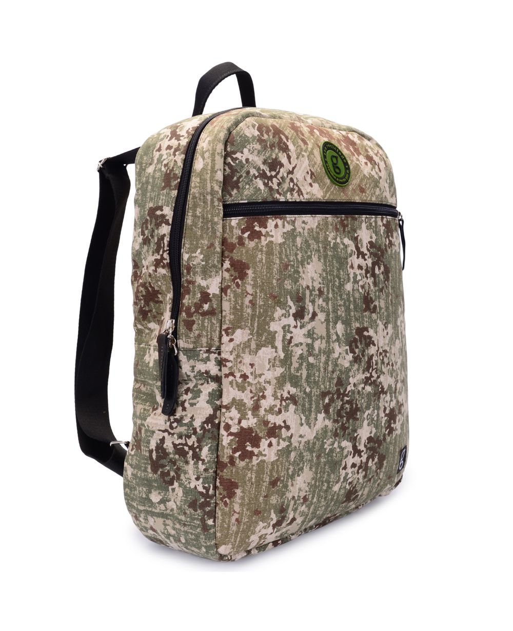 MOCHILA VEGANA VEGALLI CAMUFLADA - Vegalli