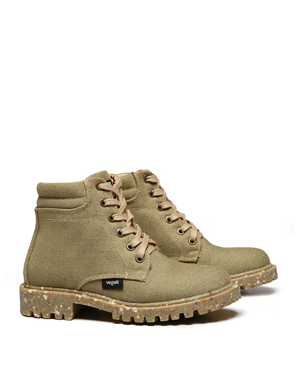 BOTA ADVENTURE VEGALLI VERDE MILITAR - Vegalli