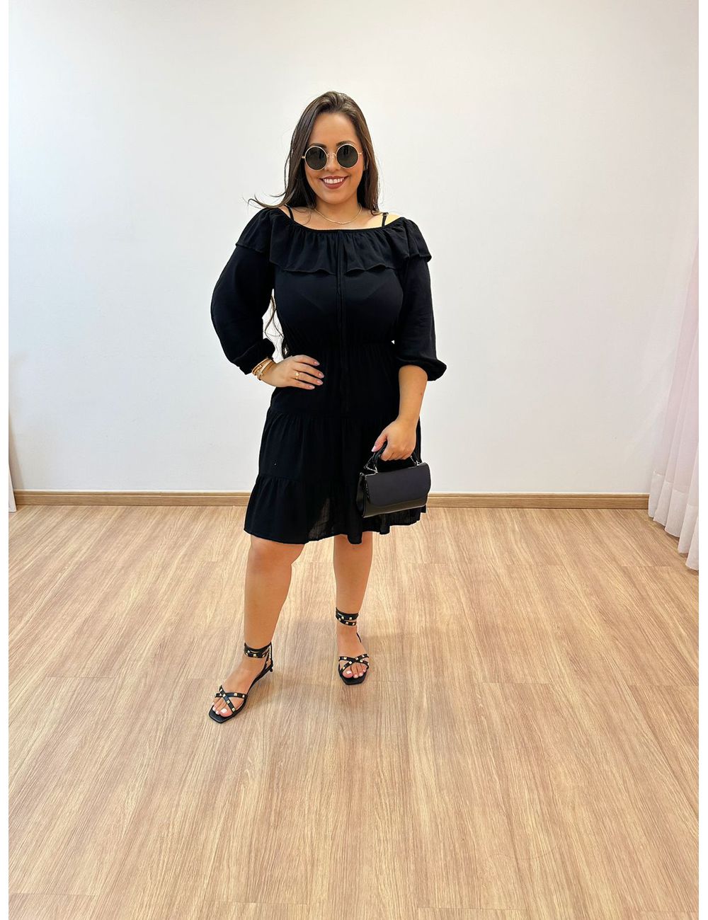 Vestido Ester Preto - Ana G Store