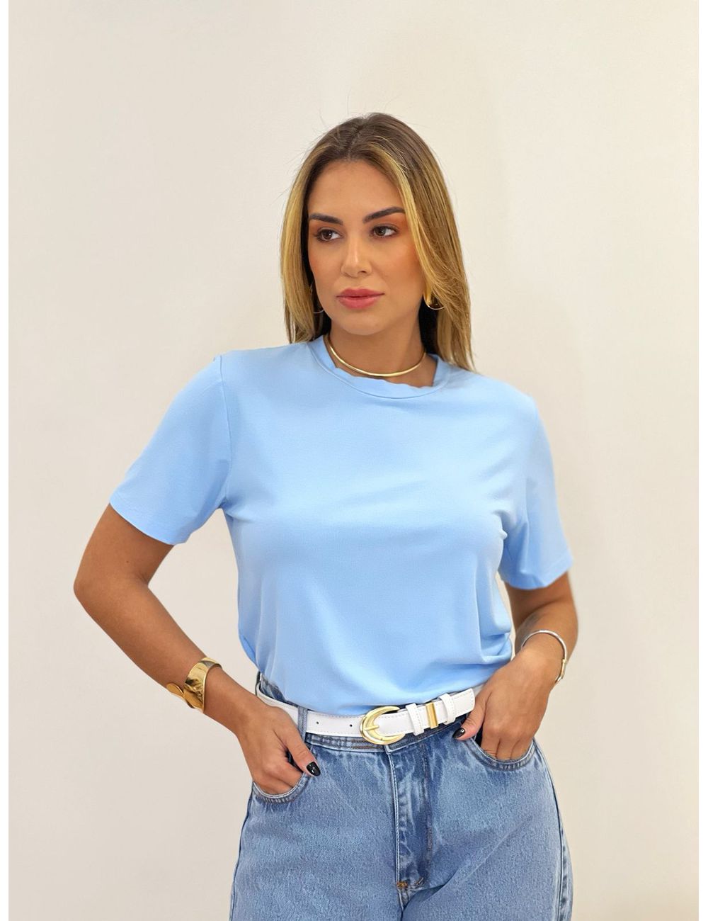 Blusa Helena Azul