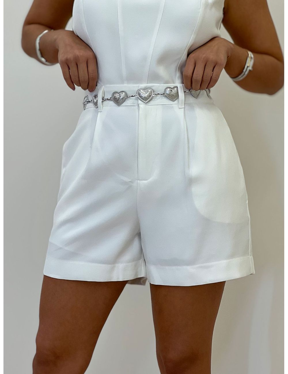 Shorts Bella Branco