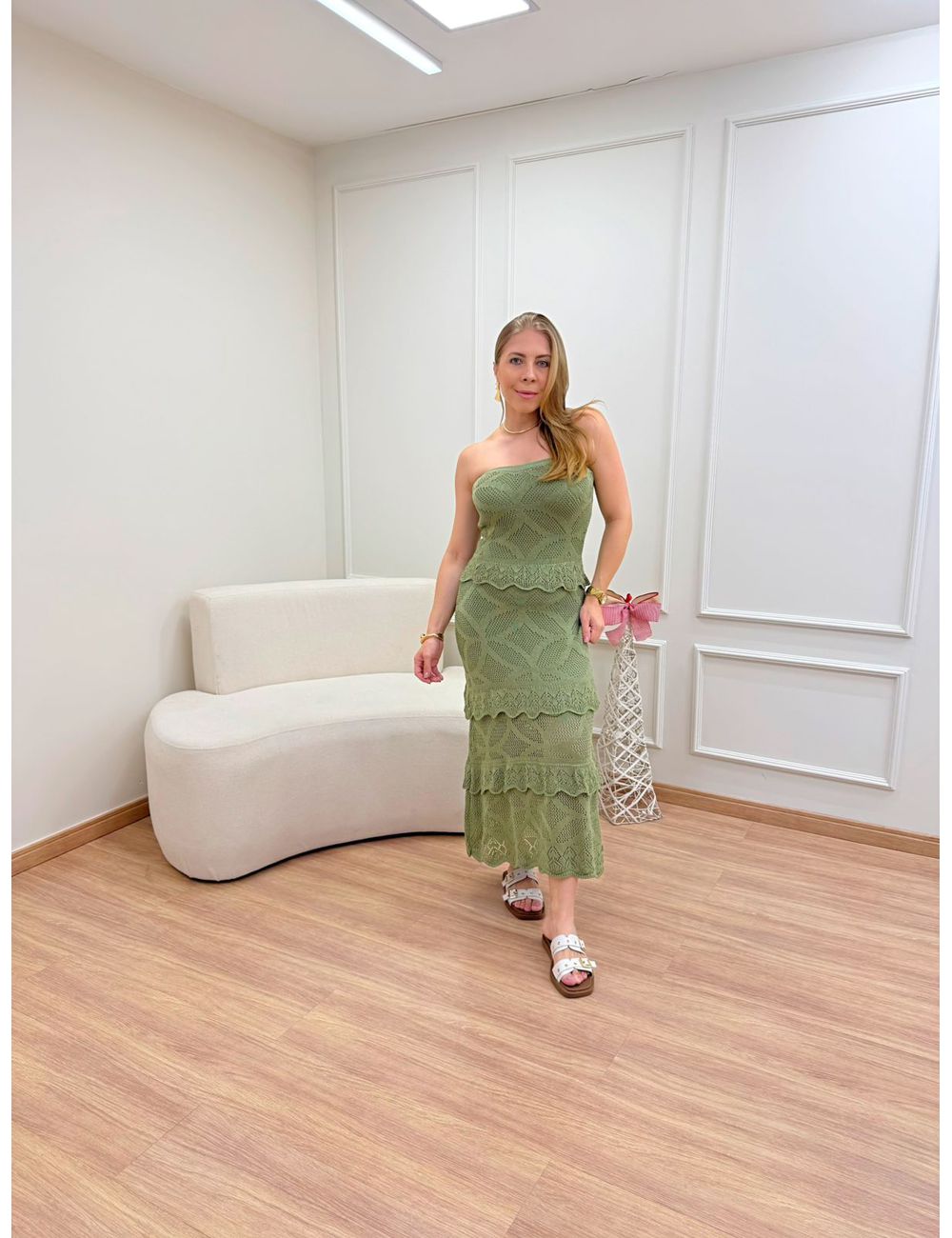 Vestido Búzios Verde