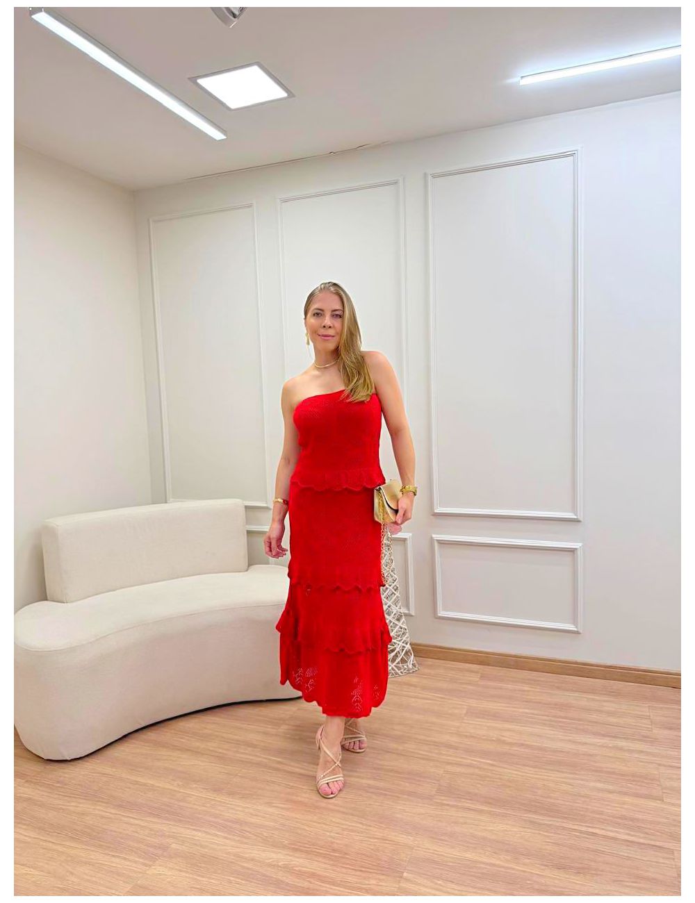 Vestido Búzios Vermelho