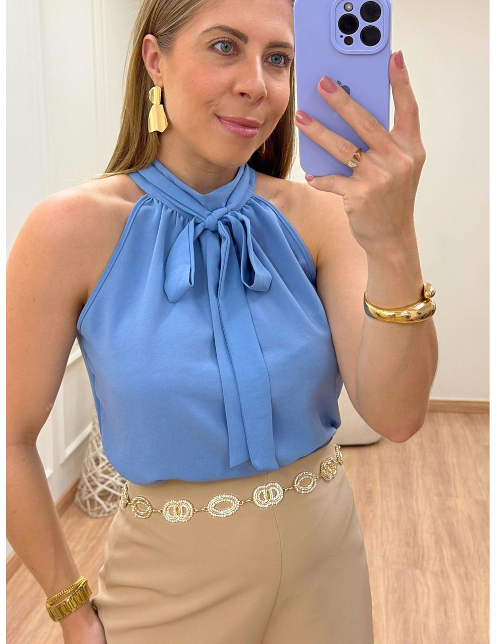 Blusa Celina Azul