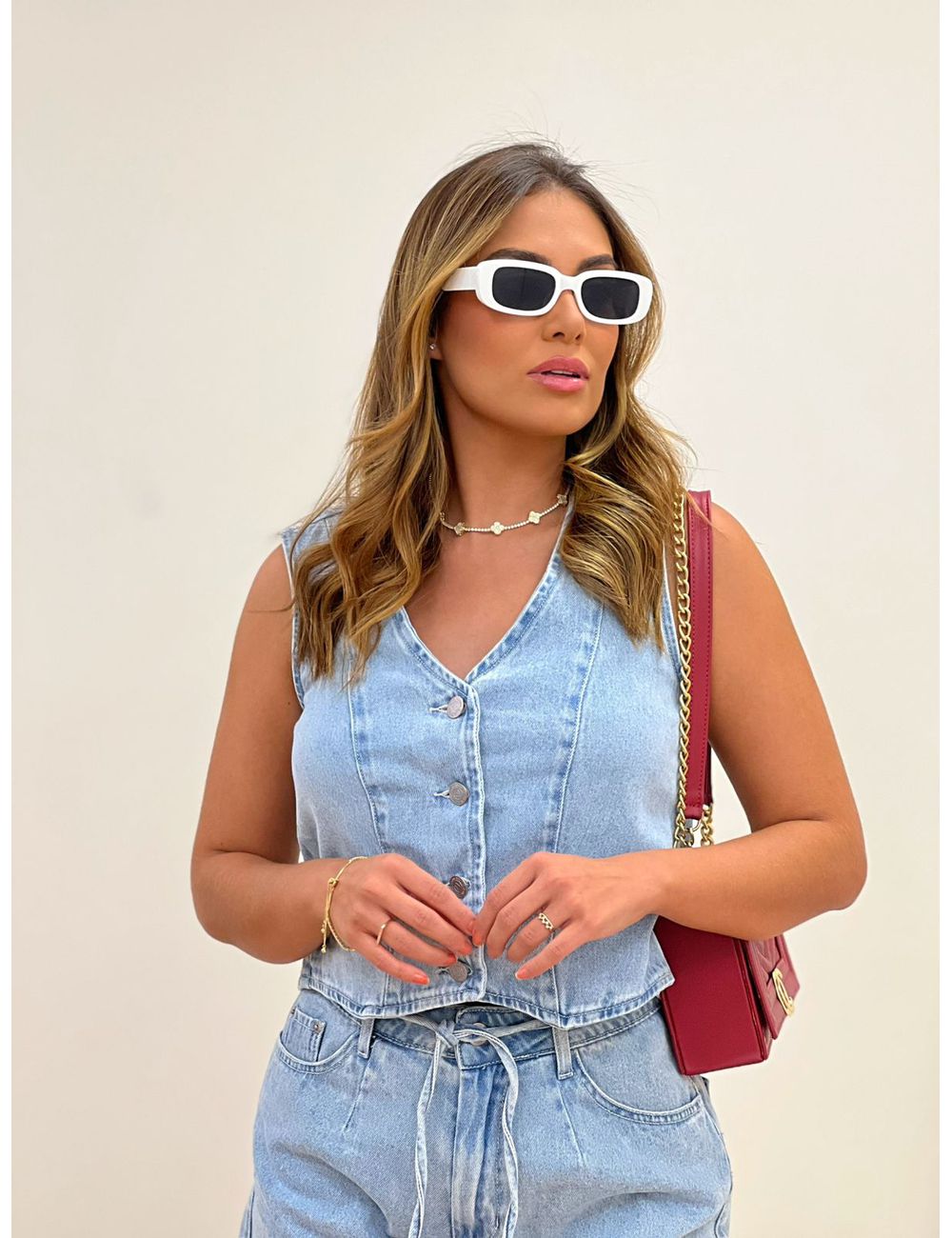 Colete Alcance Jeans
