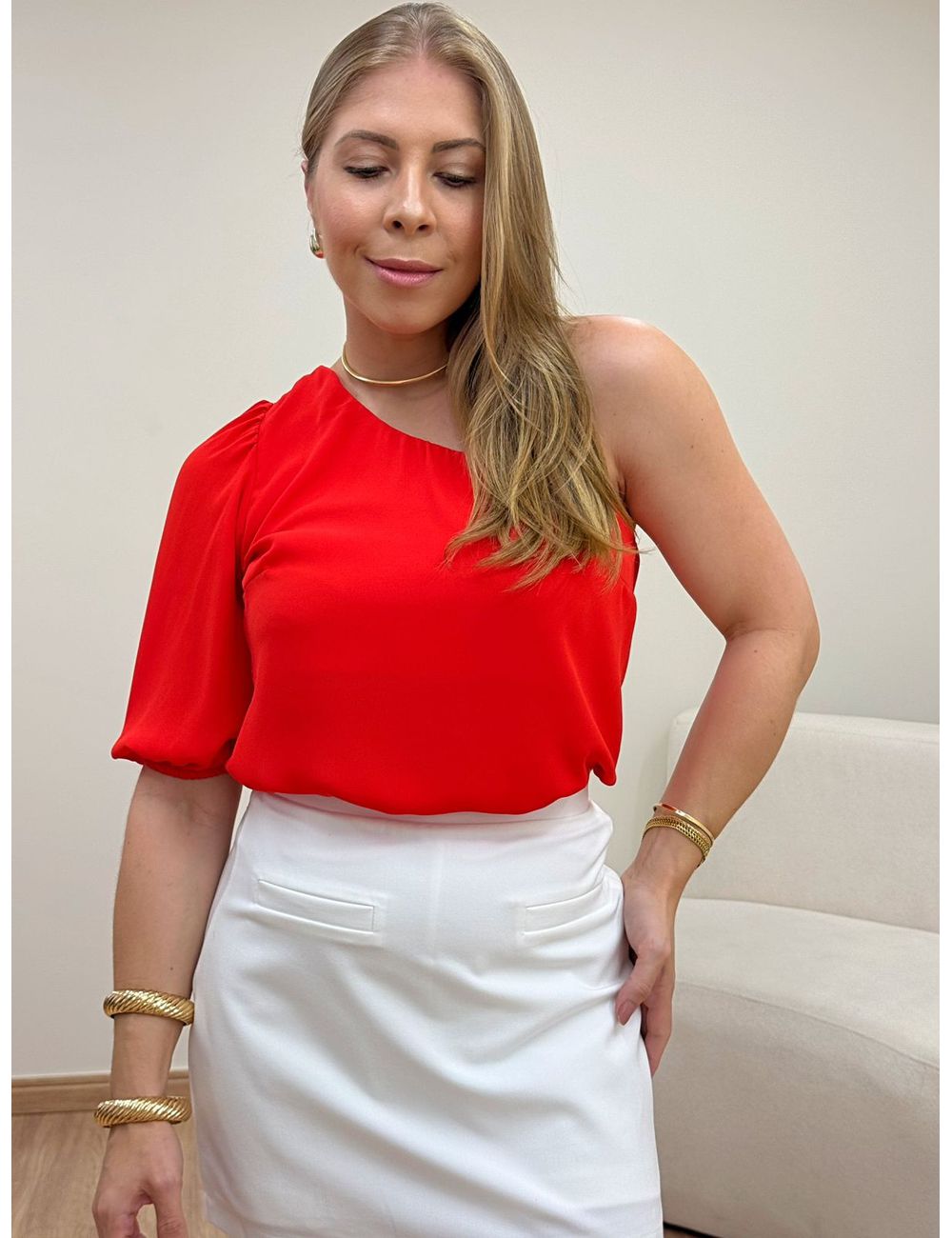 Blusa Laís Vermelho