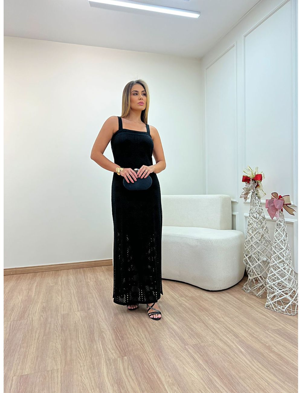 Vestido Glam Preto