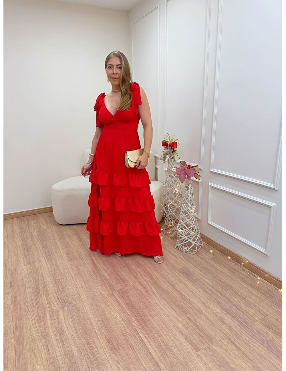 Vestido Selena Vermelho