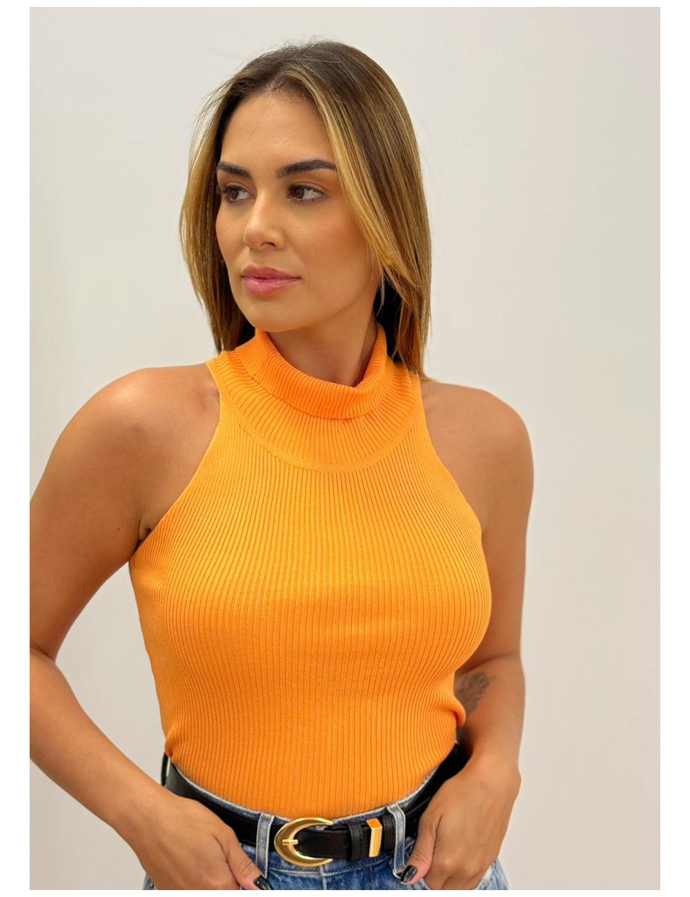 Blusa Miley Laranja