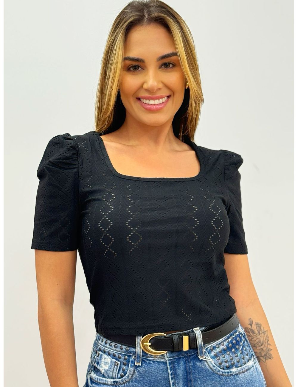 Blusa Lesie Preta