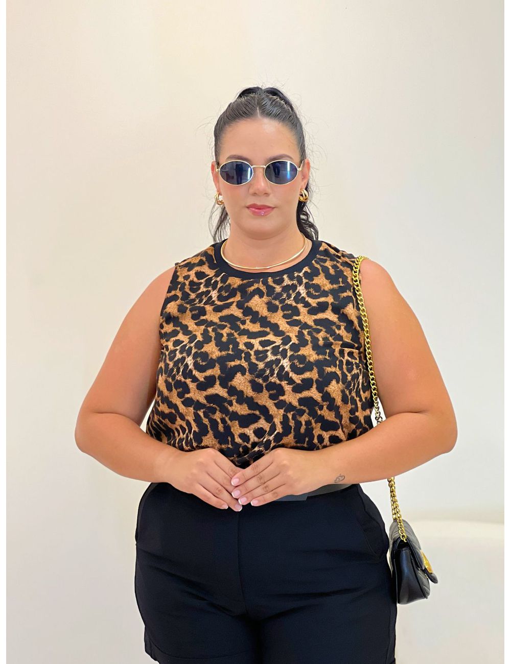 Blusa Onça