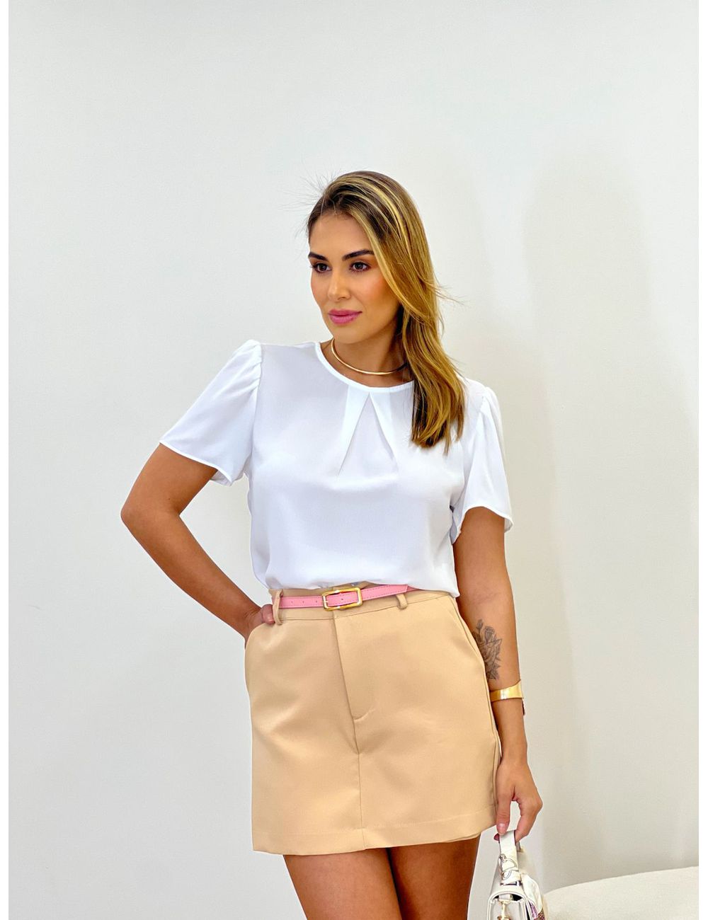 Blusa Serena Branca - Ana G Store