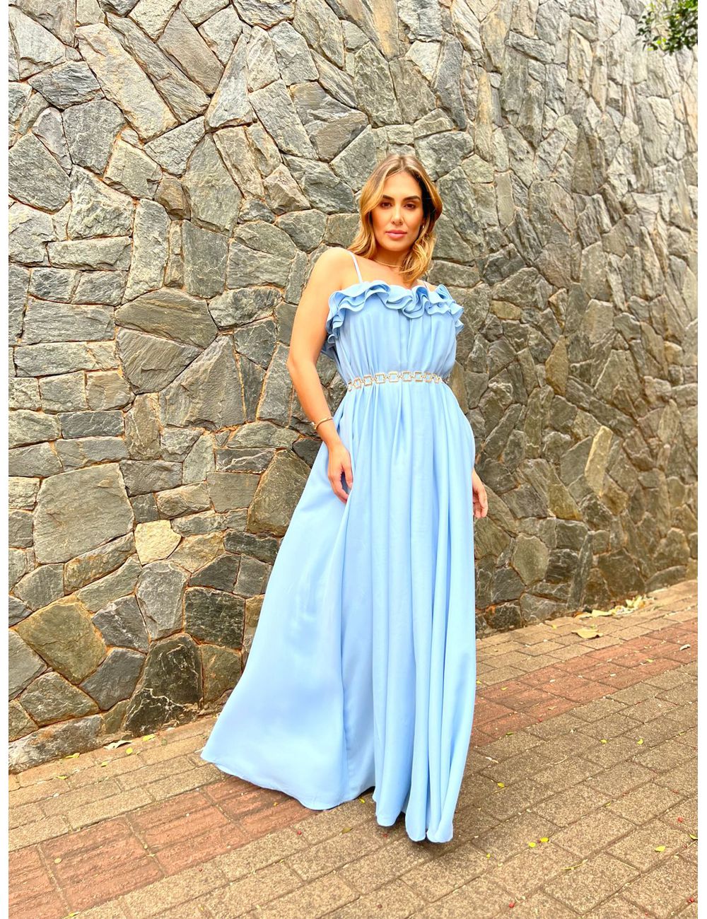 Vestido Charlote Azul