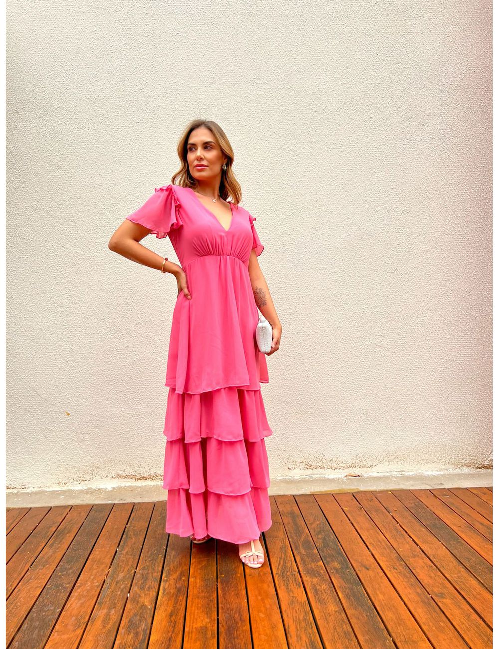Vestido Sabine Goiaba - Ana G Store