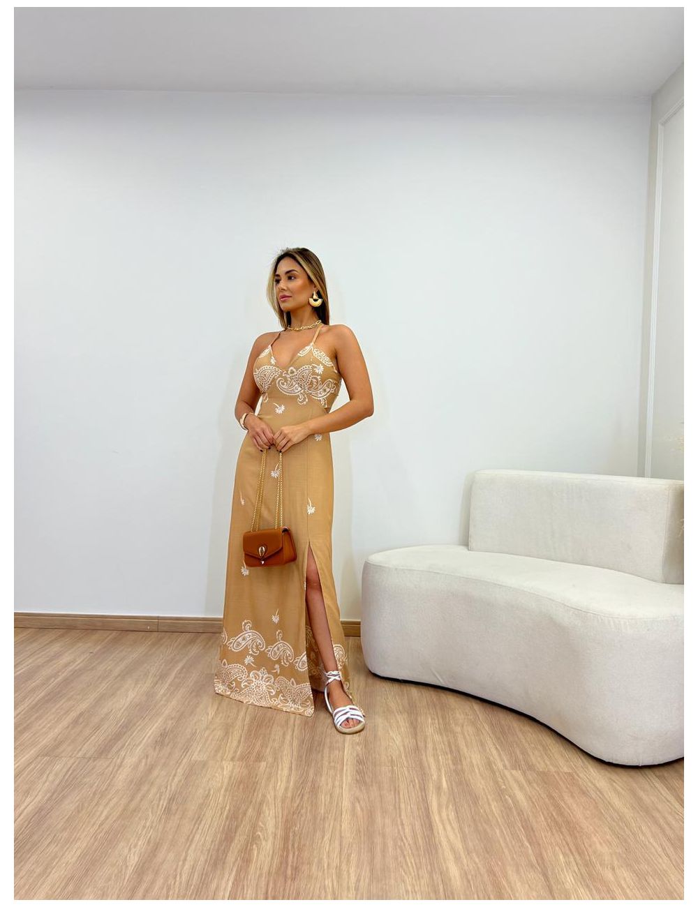 Vestido Amanda Nude