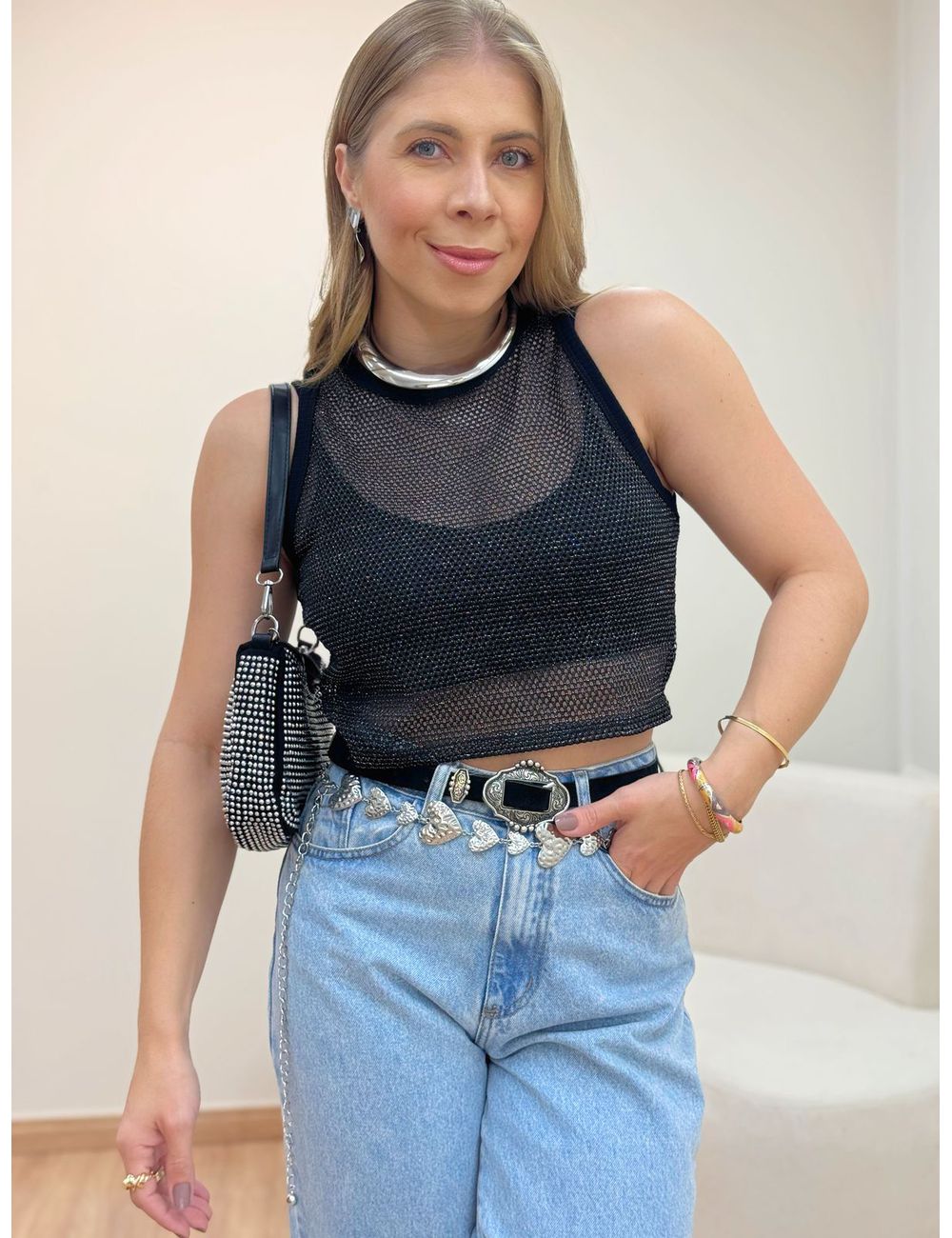 Cropped Brilho - Ana G Store