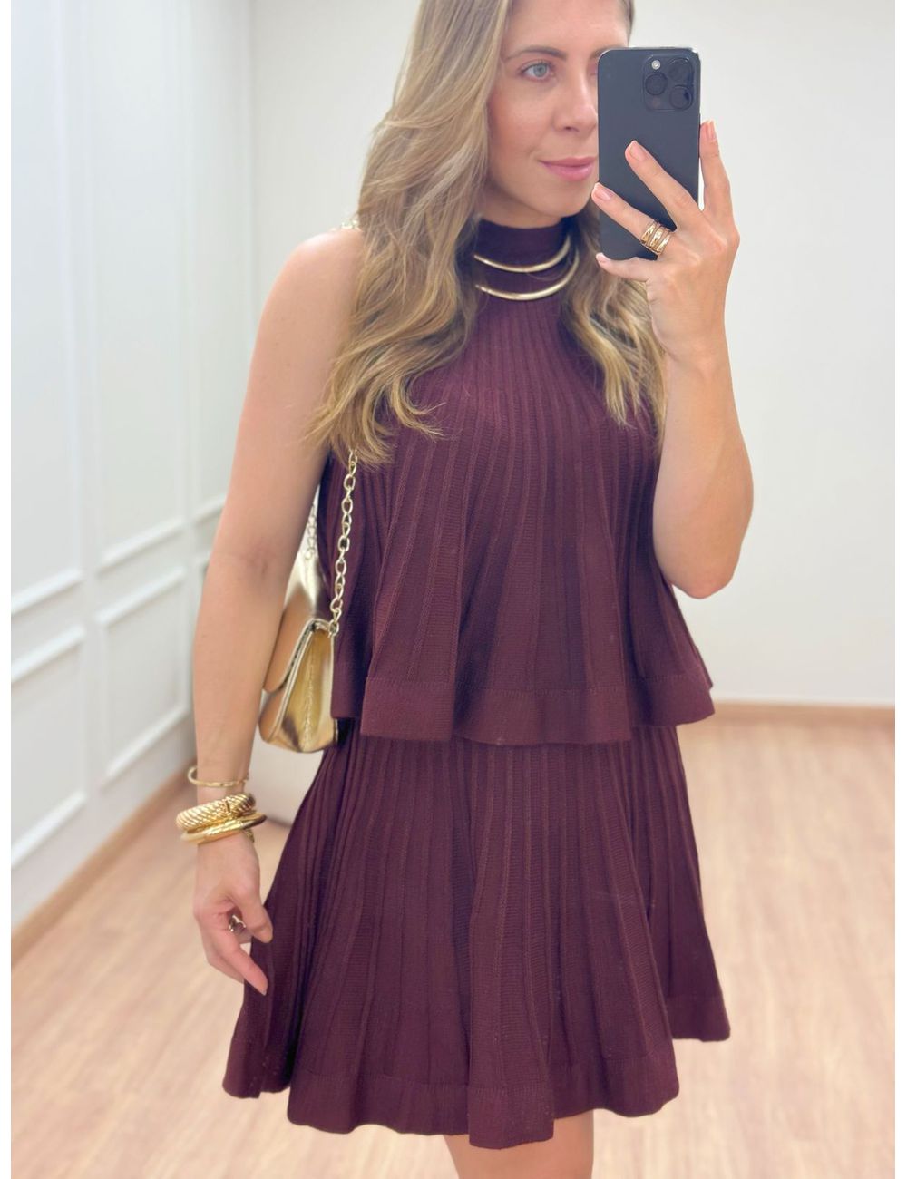 Conjunto Lisa Vinho - Ana G Store